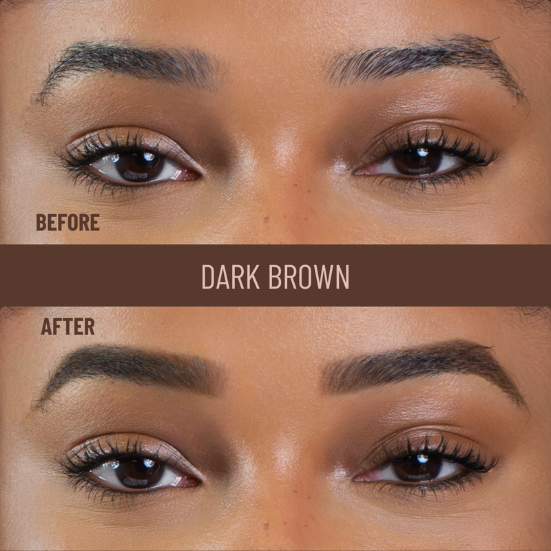 Brown eyebrows discount