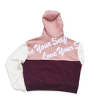"LOVE LETTERS" W. QRTER ZIP HOODIE