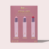 Speak Love 3-Piece Mini Lip-Plumping Glossy Lip Balm Set